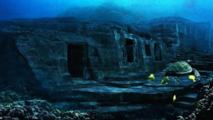 underwater pyramid yonaguni monument