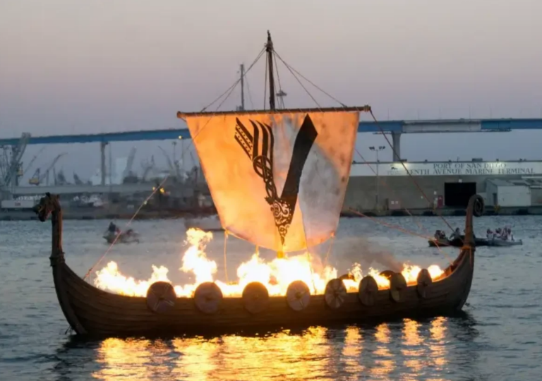 Viking funeral