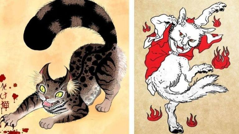 Japanese Bakeneko and Nekomata Legends: A Deep Dive