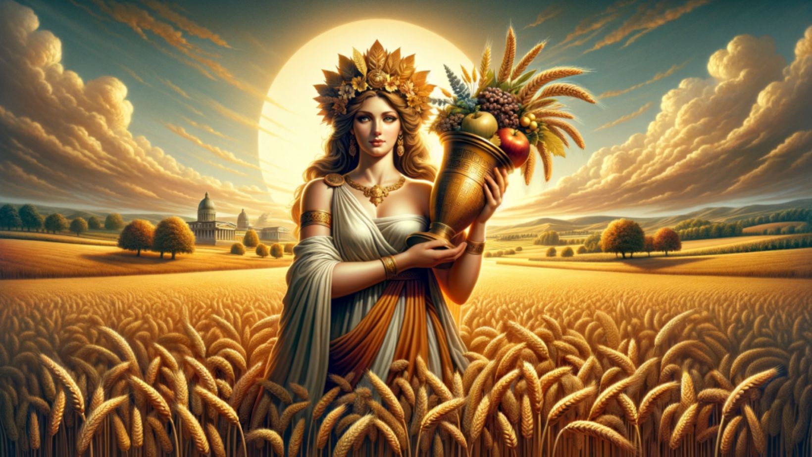 Demeter Goddess of Harvest