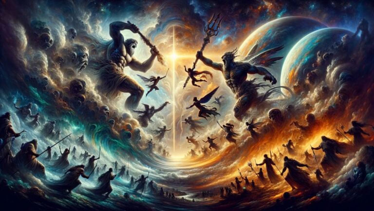 Greek Titans vs Gods: The Epic Clash of the Ancients