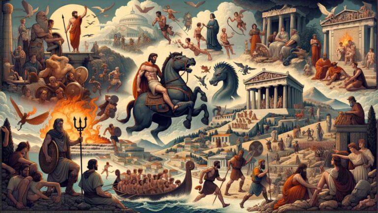 Poseidon’s Family Tree: A Tangled Web of Greek Mythology