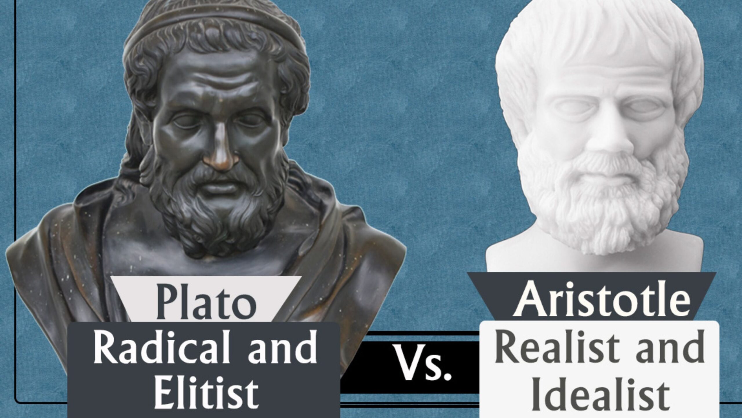 Aristotle and Plato