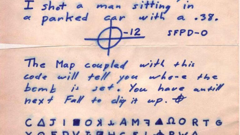 The Zodiac Killer Ciphers: Codes from a Notorious Killer