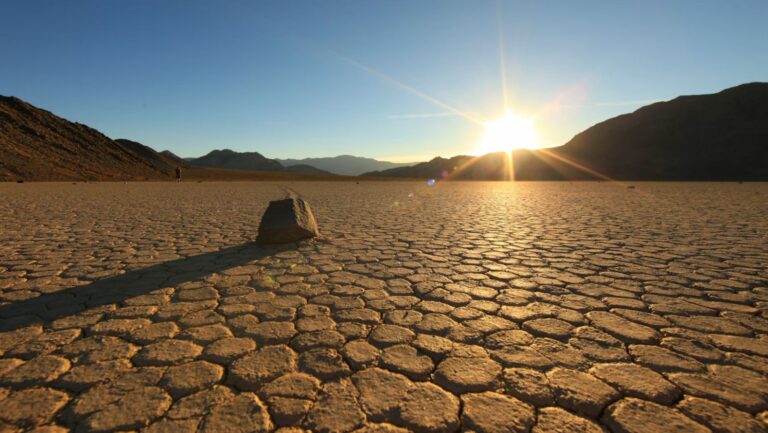 Sailing Stones of Death Valley: How Do Rocks Move on Their Own?